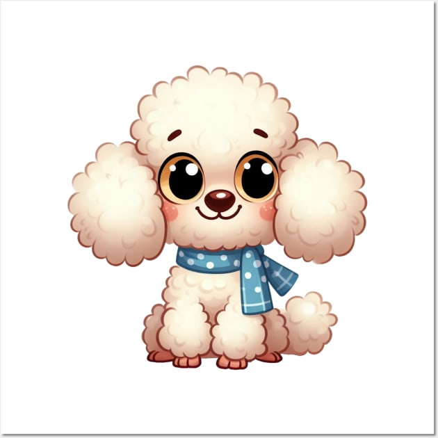 Cute Poodle Wall Art by Dmytro